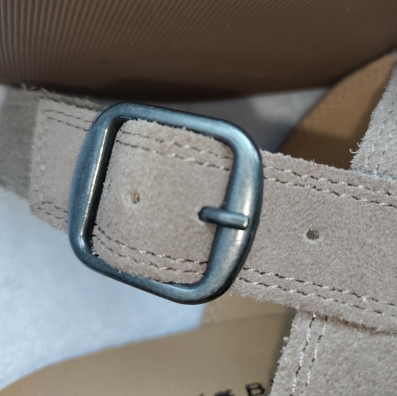 🆕Lucky Brand | Gadine Suede Sandals Size 9 - Picture 7 of 10